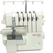 Overlock + Coverlock Merrylock MK3050CL + sada 6 pätiek ZADARMO