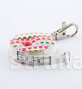 Krajčírsky meter číslovanie cm / inch- pastels dots
