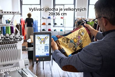 Vyšívací stroj Brother PR1060W desaťihlový