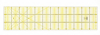 Rastrové pravítko OLFA - OTE pre patchwork 15x60 cm