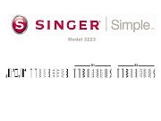 Singer Simple 3223 RED