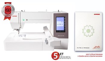 JANOME MEMORY CRAFT 550E LE +Vyšívací program Janome Artistic Digitizer Junior zdarma
