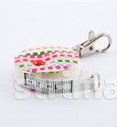 Krajčírsky meter číslovanie cm / inch- Pastels dots