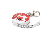 PICCO DECOR GARN RED krajčírsky meter zvinovací, obojstranný, 150 cm - červený