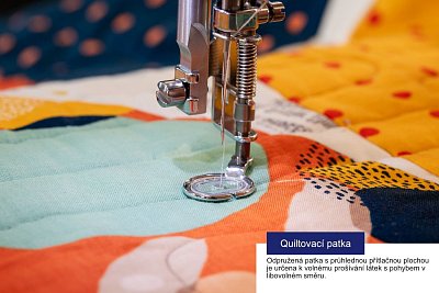 Quiltovací stroj Brother s rovným stehom PQ 1600S