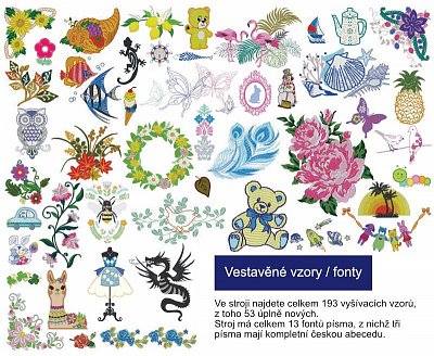 Šijací a vyšívací stroj Brother F540E