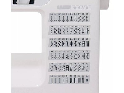 Šijací stroj JANOME 360DC