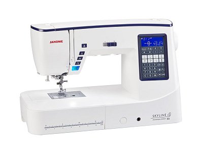 Šijací stroj JANOME SKYLINE S6 AE veľkosti XL