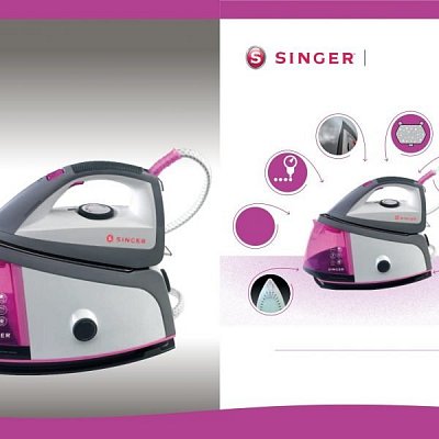 Systémová parná žehlička Singer SHG 6203