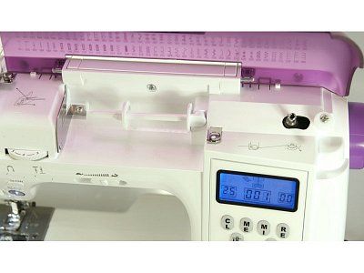 TEXI BALLERINA + Prídavný stolík - Šijací stroj elektronický, 200 programov, vyšívanie abecedy