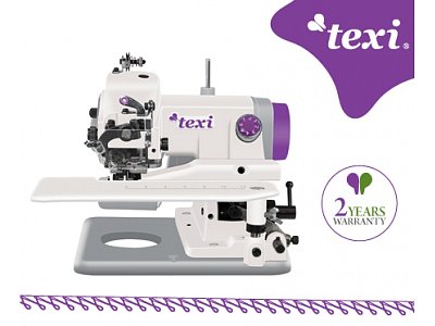 TEXI COMPACTA - Šijací stroj sa slepým stehom