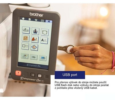 Vyšívací automat Brother PR1X