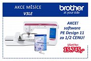 Vyšívací stroj Brother V3 LE + PE Design 11 za zvýhodnenú cenu!