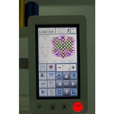 Vyšívací stroj Garudan HOBBY GES / B-T1001 s čepicovým rámčekom