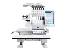 Vyšívací stroj TEXI IRIS 12, stojan, čiapkový rámček, čeština